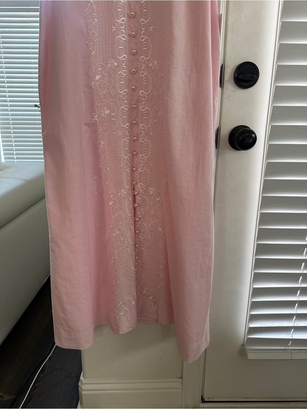 NWT MESTIZA NEW YORK Elliana Barong Midi Dress - Picture 9 of 13